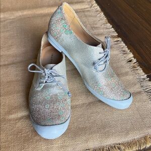 Tracey Neuls Reptile Print Geek Sneaker